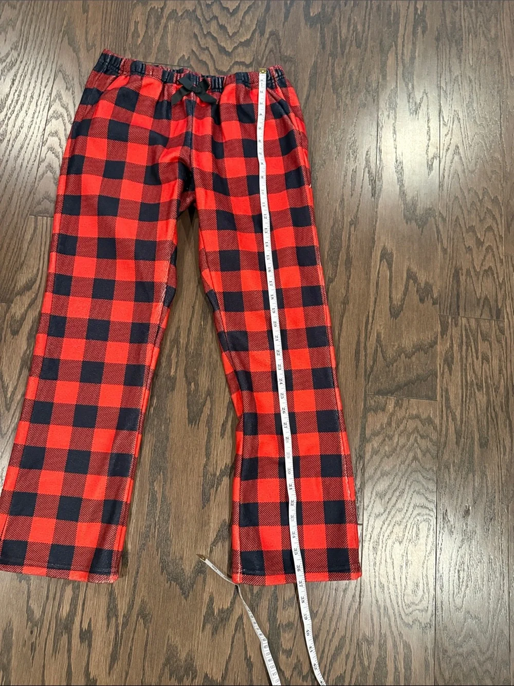 Kids Buffalo Plaid Pajama Pants in Red and Black - Cozy Sleep Bottoms